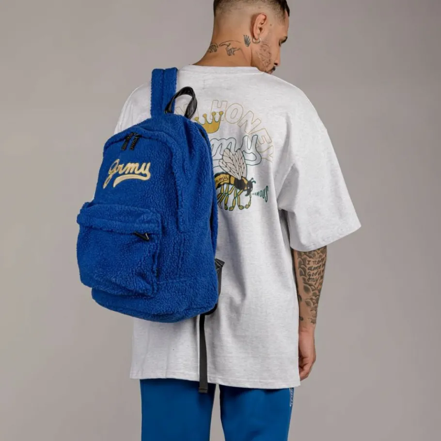 Grimey "Hive" Sherpa Backpack - Fall 22 - Blue New