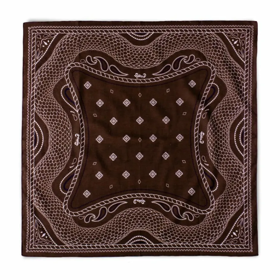 Grimey "Hope Unseen" Bandana - Brown - Summer 21 Flash Sale