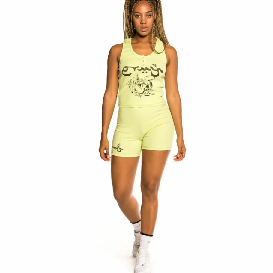 Grimey "Hope Unseen" Girl Cotton Top - Green - Summer 21 Best
