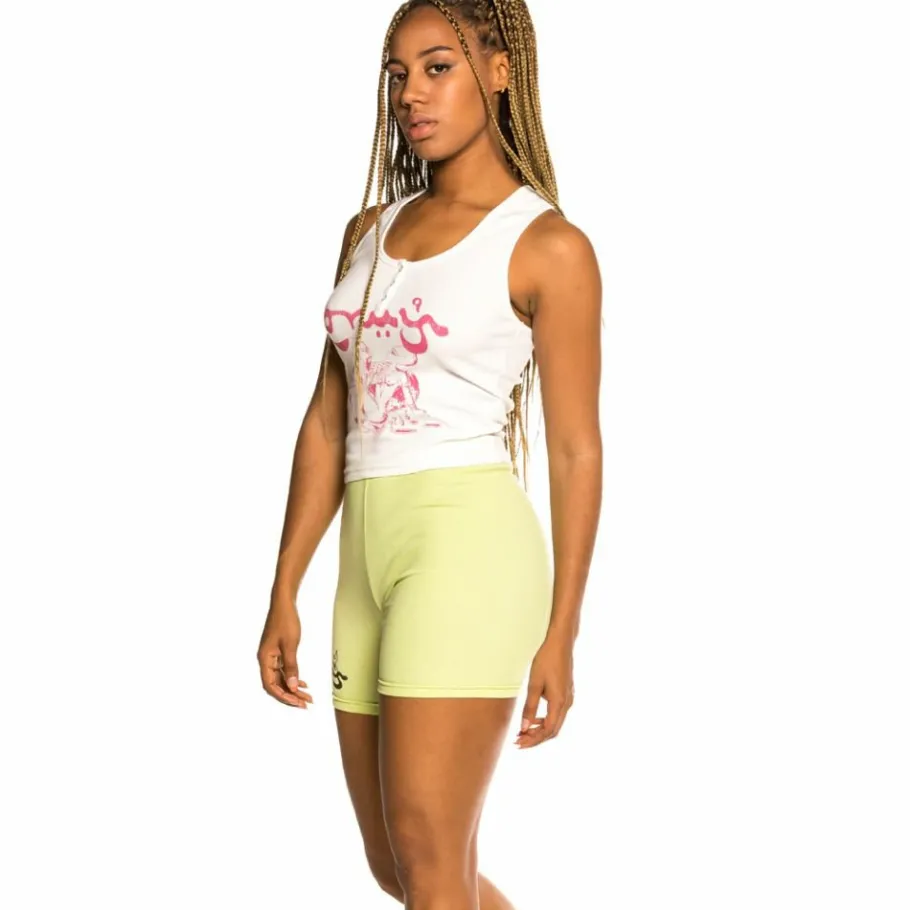 Grimey "Hope Unseen" Girl Cotton Top - White - Summer 21 Cheap