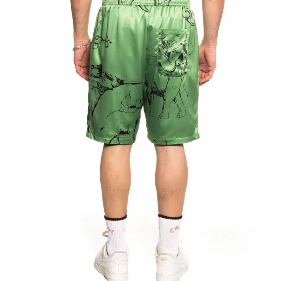 Grimey "Hope Unseen Vimana" Short - Khaki - Summer 21 Flash Sale