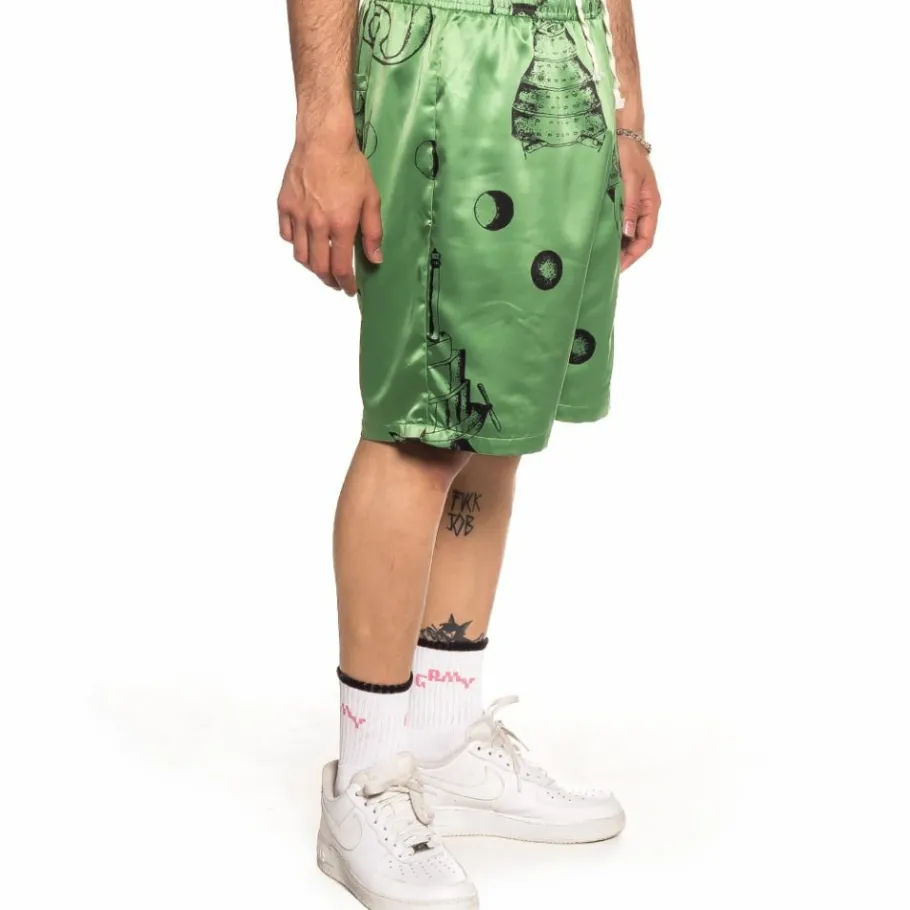 Grimey "Hope Unseen Vimana" Short - Khaki - Summer 21 Flash Sale