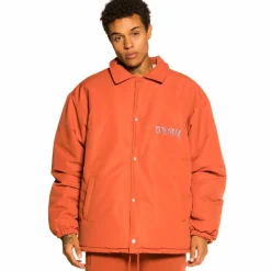 Grimey "Jazz Thing" Heavy Coach Jacket - Ochre - Fall 21 Store