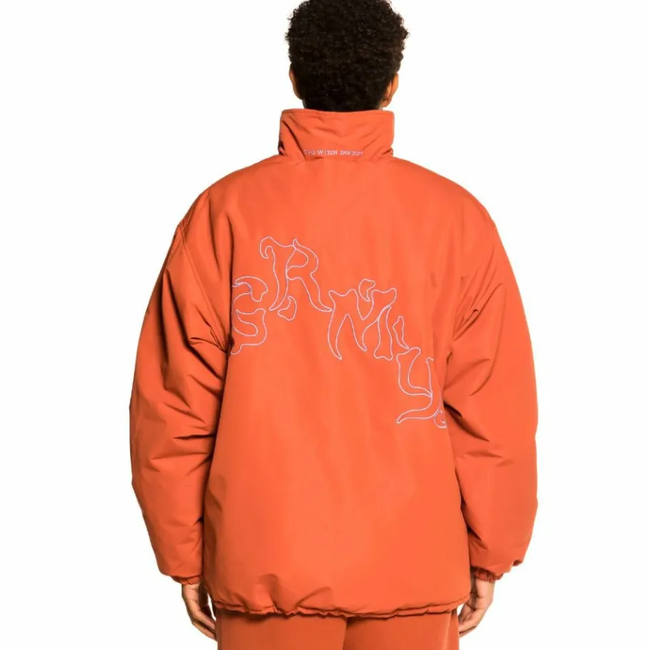 Grimey "Jazz Thing" Heavy Coach Jacket - Ochre - Fall 21 Store