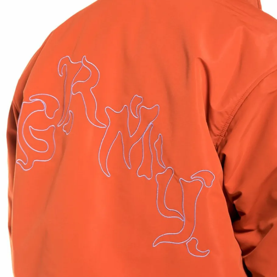 Grimey "Jazz Thing" Heavy Coach Jacket - Ochre - Fall 21 Store