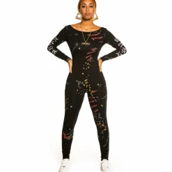 Grimey "Jazz Thing" Jumpsuit - Black - Fall 21 Flash Sale