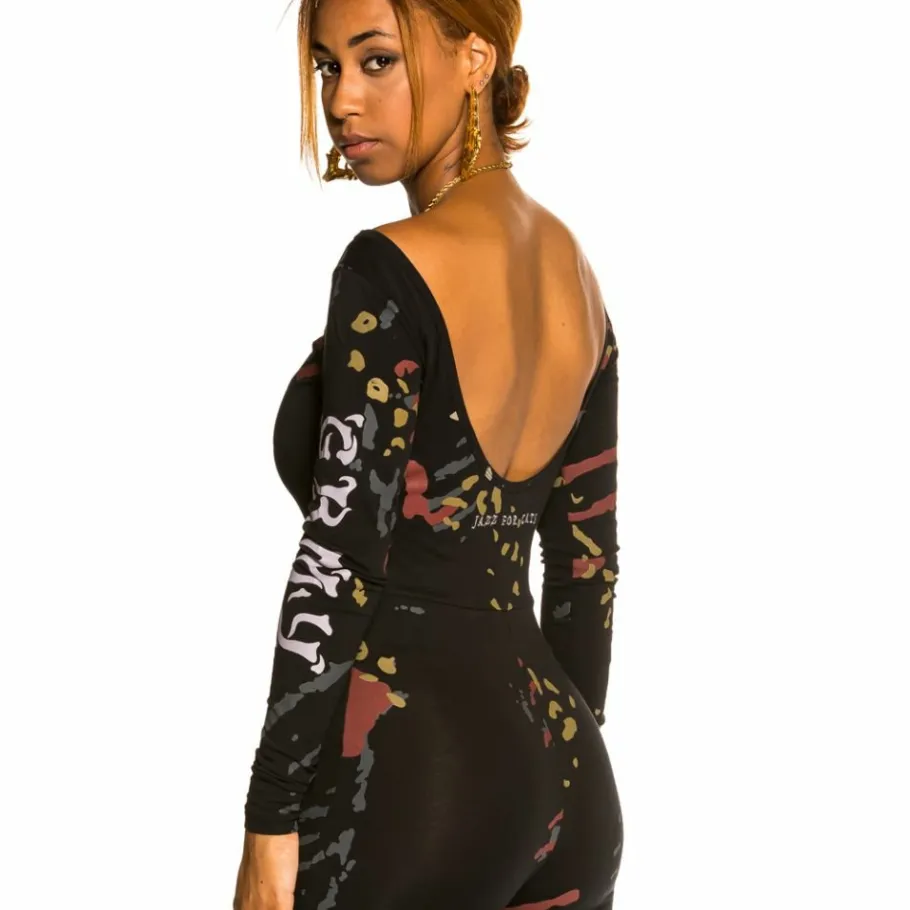 Grimey "Jazz Thing" Jumpsuit - Black - Fall 21 Flash Sale