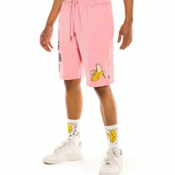 Grimey "Jungle Punch " Sweatshorts - Pink - Spring 22 Discount