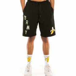 Grimey "Jungle Punch" Sweatshorts - Black - Spring 22 Fashion