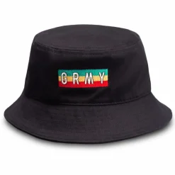 Grimey "Les Memories" Bucket Hat - Black - Fall 21 Clearance