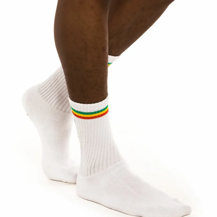 Grimey "Les Memories" Socks - White - Winter 21 Best