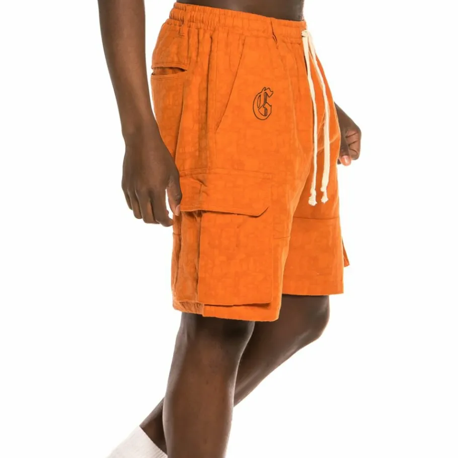 Grimey "Liveution" Cargo Shorts Ss21 Brown Best Sale