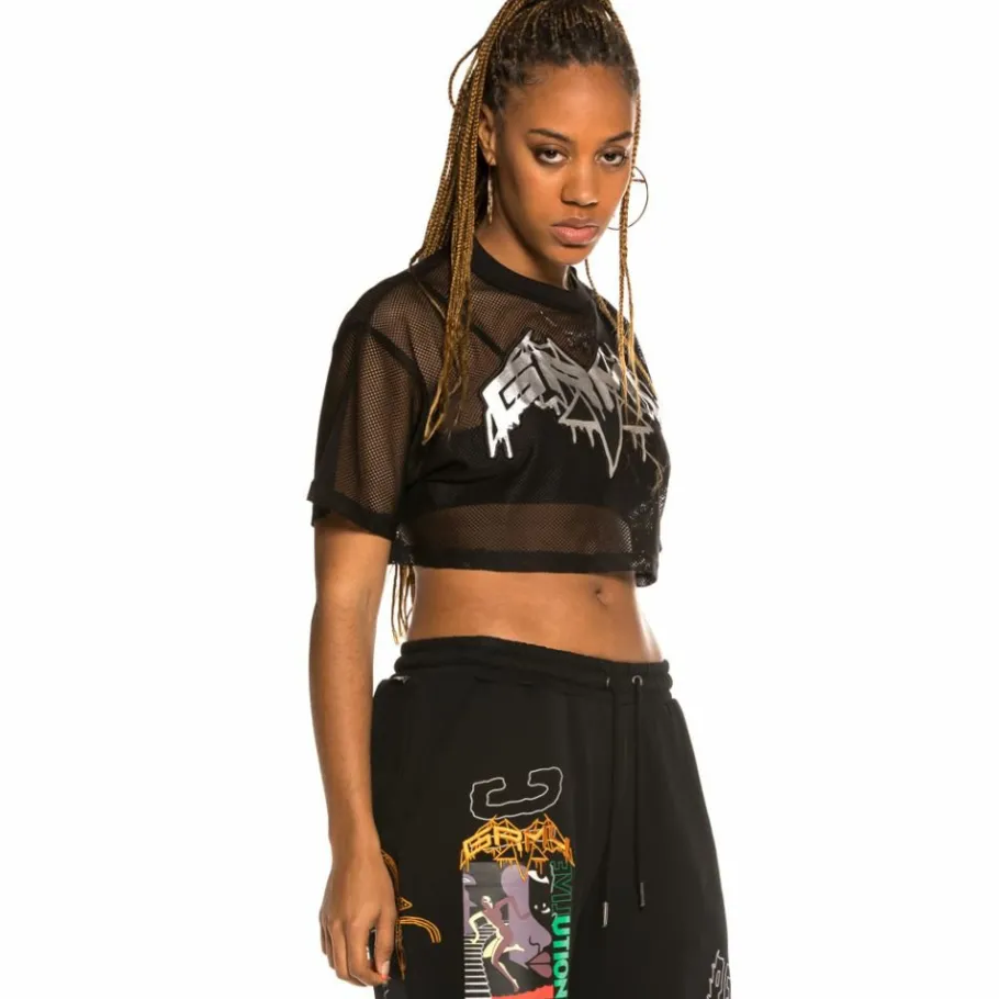 Grimey Liveution Crop Top Spring 21 Black Online