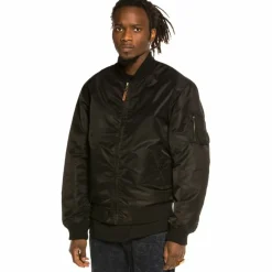 Grimey "Liveution" Reversible Bomber Jacket Black - Spring 21 Best