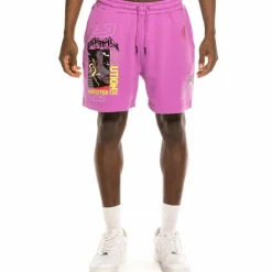 Grimey Liveution Sweatshorts Ss21 Purple Online
