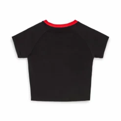 Grimey Lucky Dragon Girl Raglan Fitted Tee - Black - Ss24 Shop