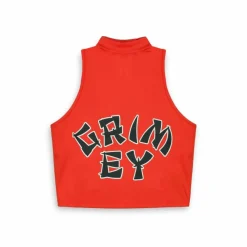 Grimey Lucky Dragon Girl Top - Red - Ss24 Sale