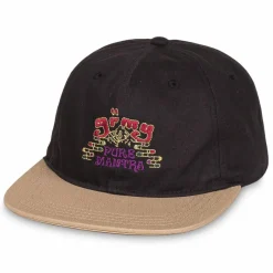 Grimey "Lust Mantra" Curved Visor Cap - Black - Fall 22 Best