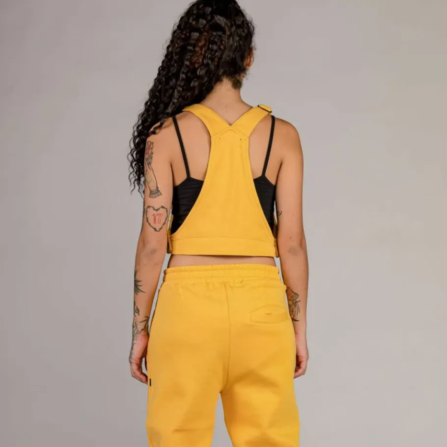 Grimey "Lust Mantra" Overall Top - Yellow - Fall 22 Clearance