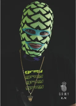 Grimey Lx X Grmy Balaclava Fw19 Yellow Outlet