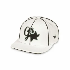Grimey Madrid Snapback Cap - White - Fw23 Clearance