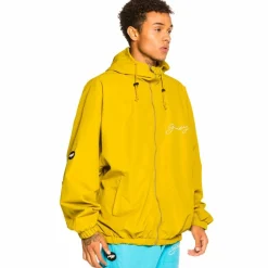 Grimey "Martinica Fact" Track Jacket - Mustard - Fall 21 Store