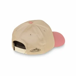Grimey Melted Stone Bicolor Curved Visor Snapback Cap - Cream - Fw23 New