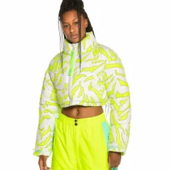 Grimey Mysterious Vibes Puffy Jacket Fw19 White Discount