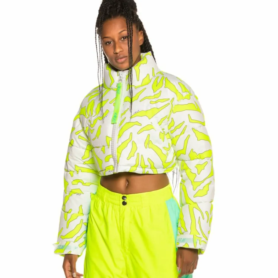 Grimey Mysterious Vibes Puffy Jacket Fw19 White Discount