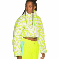 Grimey Mysterious Vibes Puffy Jacket Fw19 White Discount