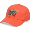 Grimey "Nine Winds" Curved Visor Cap - Coral - Spring 22 Discount