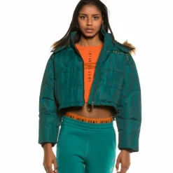 Grimey Nite Marauder Girl Puffy Jacket Fw20 Blue Cheap