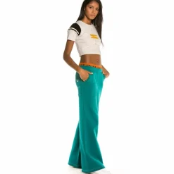 Grimey Nite Marauder Girl Sweatpants Fw20 Green Cheap