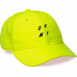 Grimey Planete Noir Curved Visor Fw19 Yellow Hot