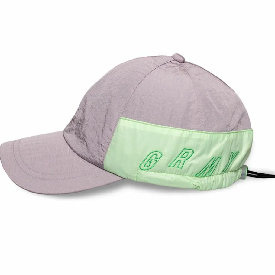 Grimey Rope A Dope Grmy Curved Visor Cap Ss20 Grey Cheap