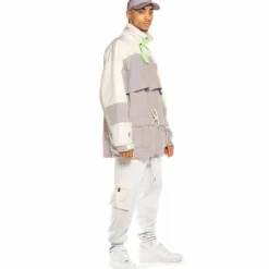 Grimey Rope A Dope Track Jacket Ss20 Grey Store