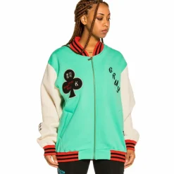 Grimey "Singgang Junction Grmy" Unisex Crewneck - Green - Fall 21 Best Sale