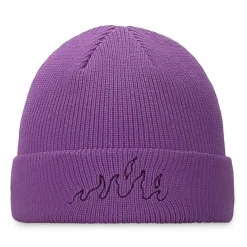 Grimey "Snow Fox" Beanie - Purple - Winter 22 Store