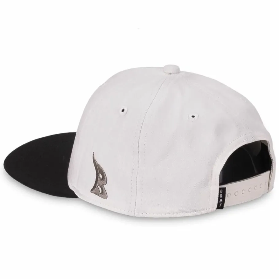 Grimey "Snow Fox" Bicolor Snapback Cap - Grey - Fall 22 Cheap