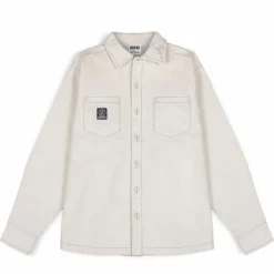 Grimey "Snow Fox" Canvas Long Sleeve Shirt - White - Winter 22 Best