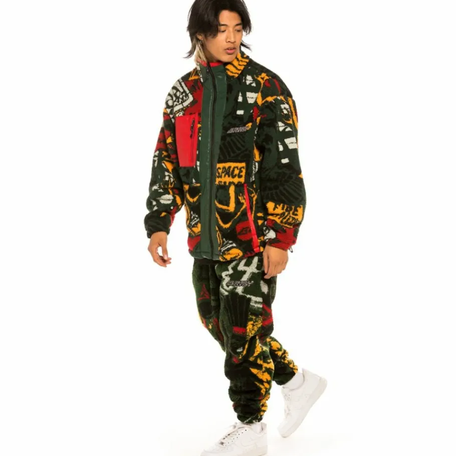 Grimey "Space Lady" Sherpa Jacket - Orange - Fall 21 Best Sale