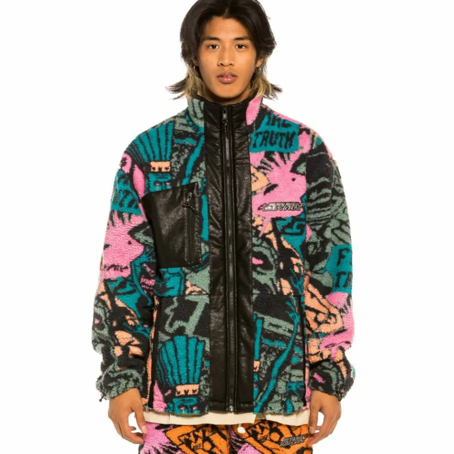 Grimey "Space Lady" Sherpa Jacket - Blue - Fall 21 Best
