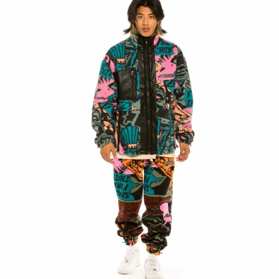 Grimey "Space Lady" Sherpa Jacket - Blue - Fall 21 Best