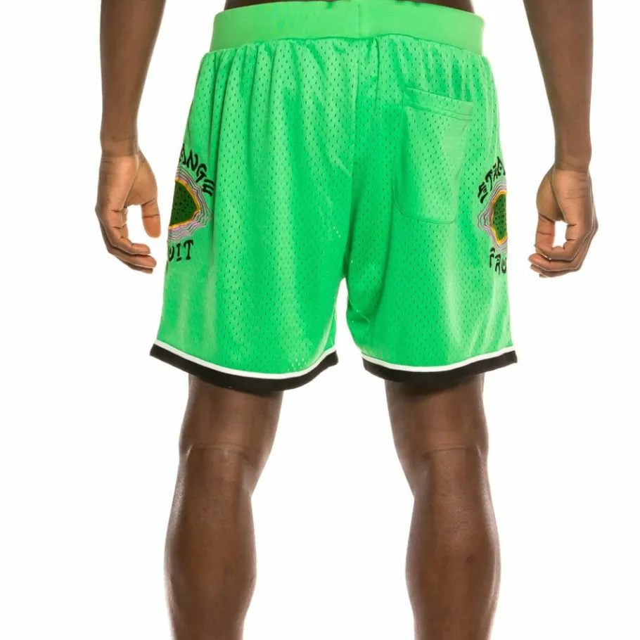 Grimey "Strange Fruit" Mesh Shorts Green - Spring 21 New