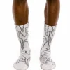 Grimey "Strange Fruit" Socks - White - Spring 21 Online