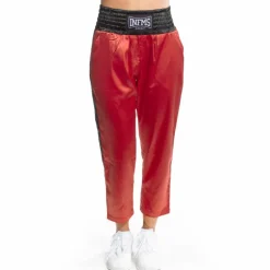 Grimey The Gatekeeper Girl Satin Pant Fw17 Red Brick Cheap