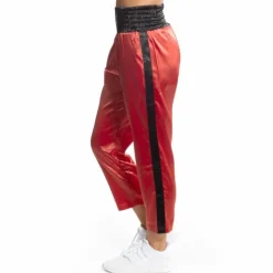 Grimey The Gatekeeper Girl Satin Pant Fw17 Red Brick Cheap