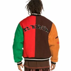 Grimey "The Loot" Wool Baseball Jacket Multicolor - Spring 21 Cheap