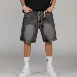 Grimey The Toughest Shorts - Washed Black - Spring 23 Shop
