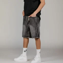 Grimey The Toughest Shorts - Washed Black - Spring 23 Shop